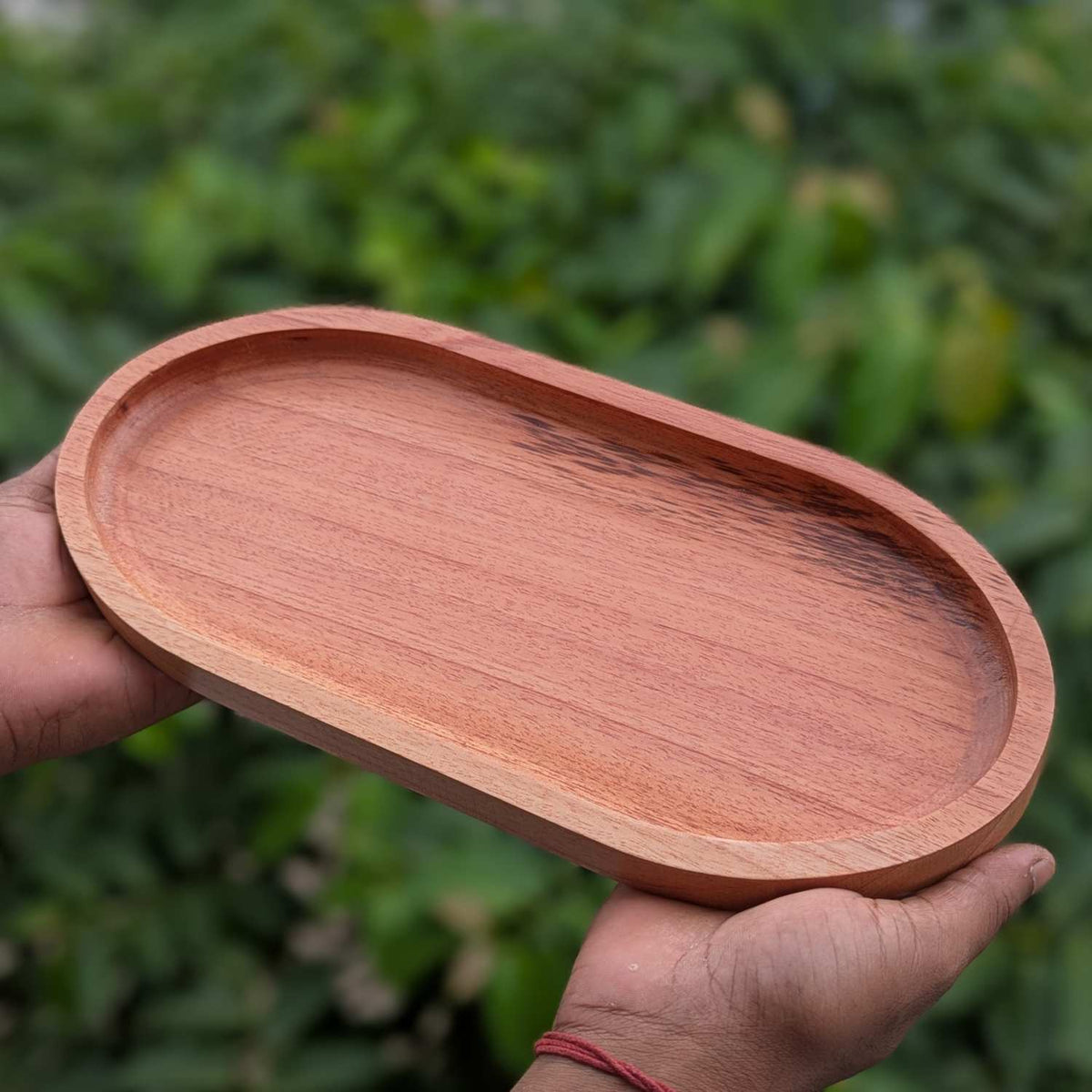 Oval Wooden Tray