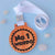 #1 Weirdo Wooden Medal - An Engraved Medal In Mahogany and Birch wood That Comes With A Ribbon - These Funny Wooden Medals Make Great Gift Ideas For Friends