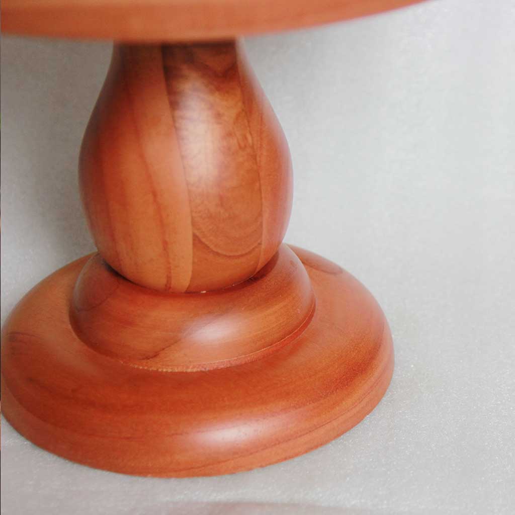 Wooden Cake Stand | Wooden Pedestal For Birthday &amp; Anniversary Cakes