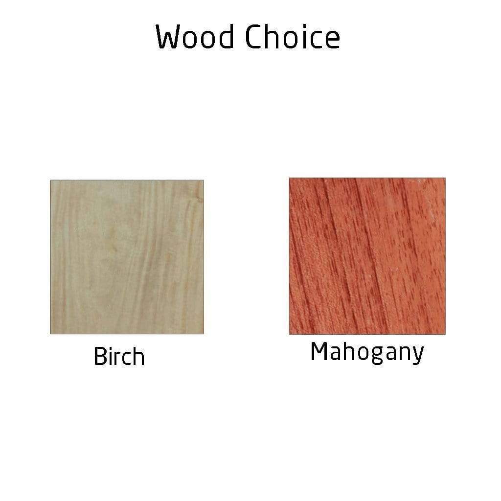 Choice Of Wood - Carved Wooden Posters by Woodgeek Store