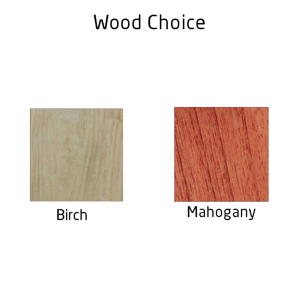 Choice Of Wood - Carved Wooden Posters by Woodgeek Store