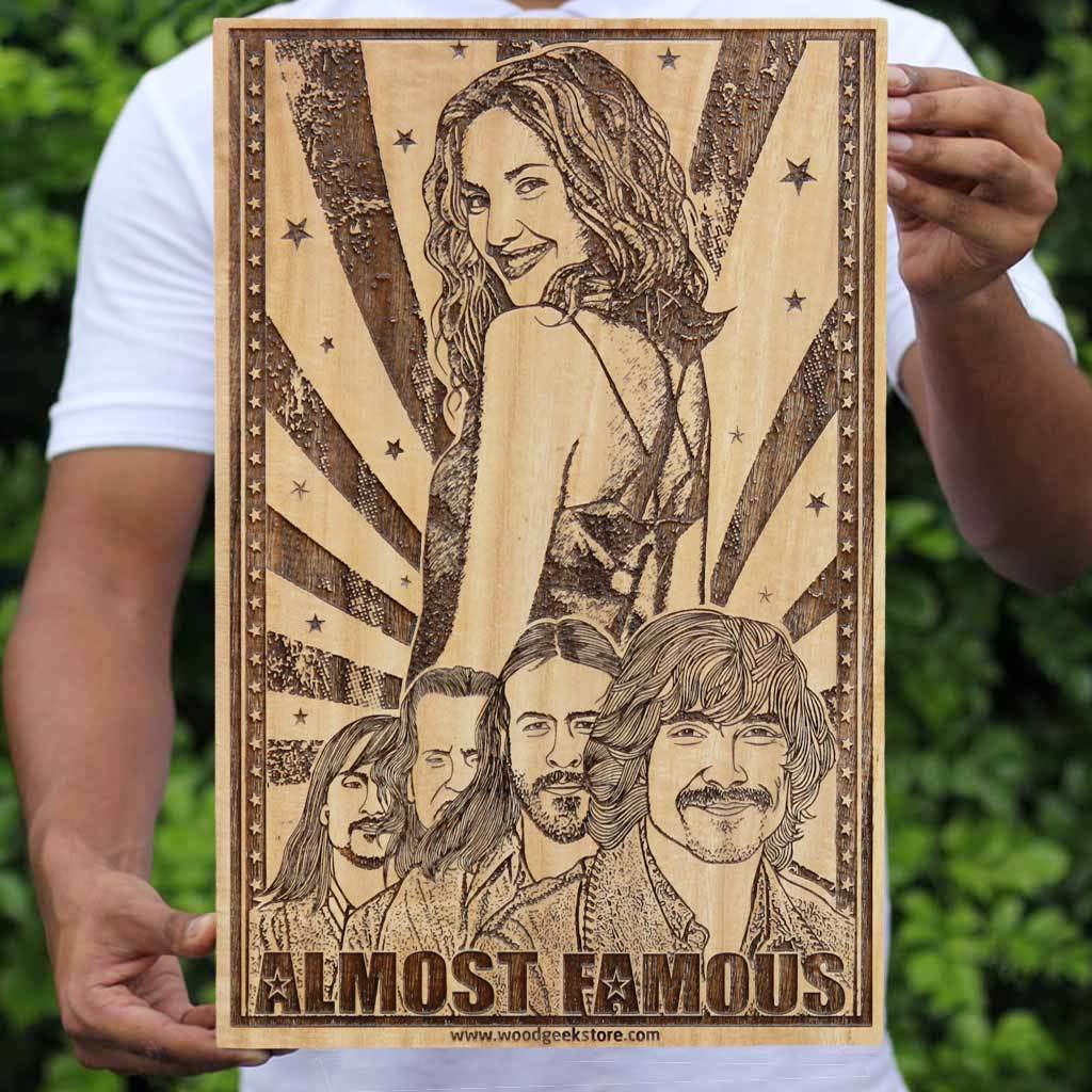 Almost Famous Movie Poster Almost Famous Script Limited Signature