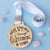 Best Friends Through Thick And Thin Wooden Medal - An Engraved Medal In Mahogany and Birch wood That Comes With A Ribbon - Funny Awards For Friends - Trophies & Medals For Best Friend
