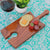 Wooden Cheese Serving Board With Wine Glass Holder - Wooden Wine Glass Holder & Tray - Wine Tray Glass Holder - Wine Plates That Hold A Glass - Cocktail Plates With Wine Glass Holder - Plate with Glass Holder - Appetizer Plates With Wine Glass Holder - Wine Holder Plates - Wine Tray Glass Holder - Wine Glass Tray - Bar Accessories - Wine Accessories - Woodgeek Store