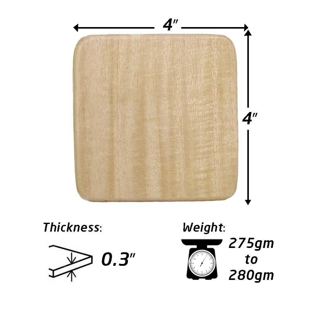 Specifications for Wooden Coasters