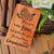 Congratulations On New Home Greeting Cards. A Set Of Personalized Wooden Cards Engraved With House Warming Wishes.Wooden cards for new home announcement, housewarming invitation card or new home wishes for friends and family