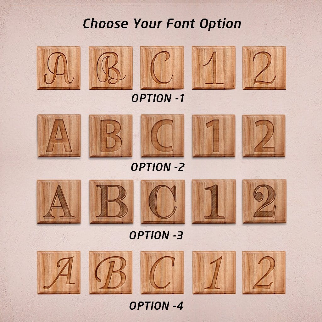 Home Crossword Art and Scrabble Wall Art for Home Decor - Wooden Letter Tiles by Woodgeek Store