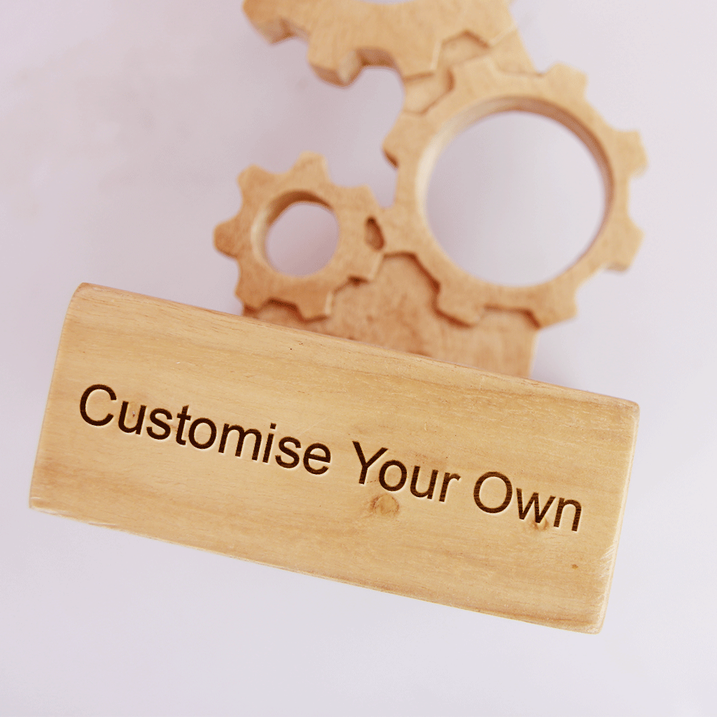 Customize Your Own Wooden Engineering Trophy. Create Your Own Custom Trophies. Make Your Own Sports Award or Fashion Award Or Engineering Award For Loved Ones.