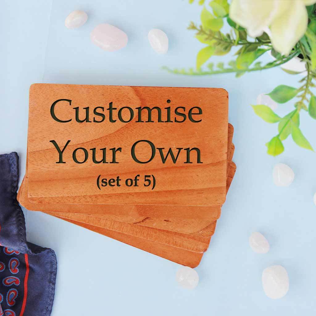 Custom Greeting Cards. Set of Wooden Cards. Custom Wooden Cards. Personalised Cards. Make Your Own Greeting Card. Shop Greeting Cards Online With Woodgeek Store