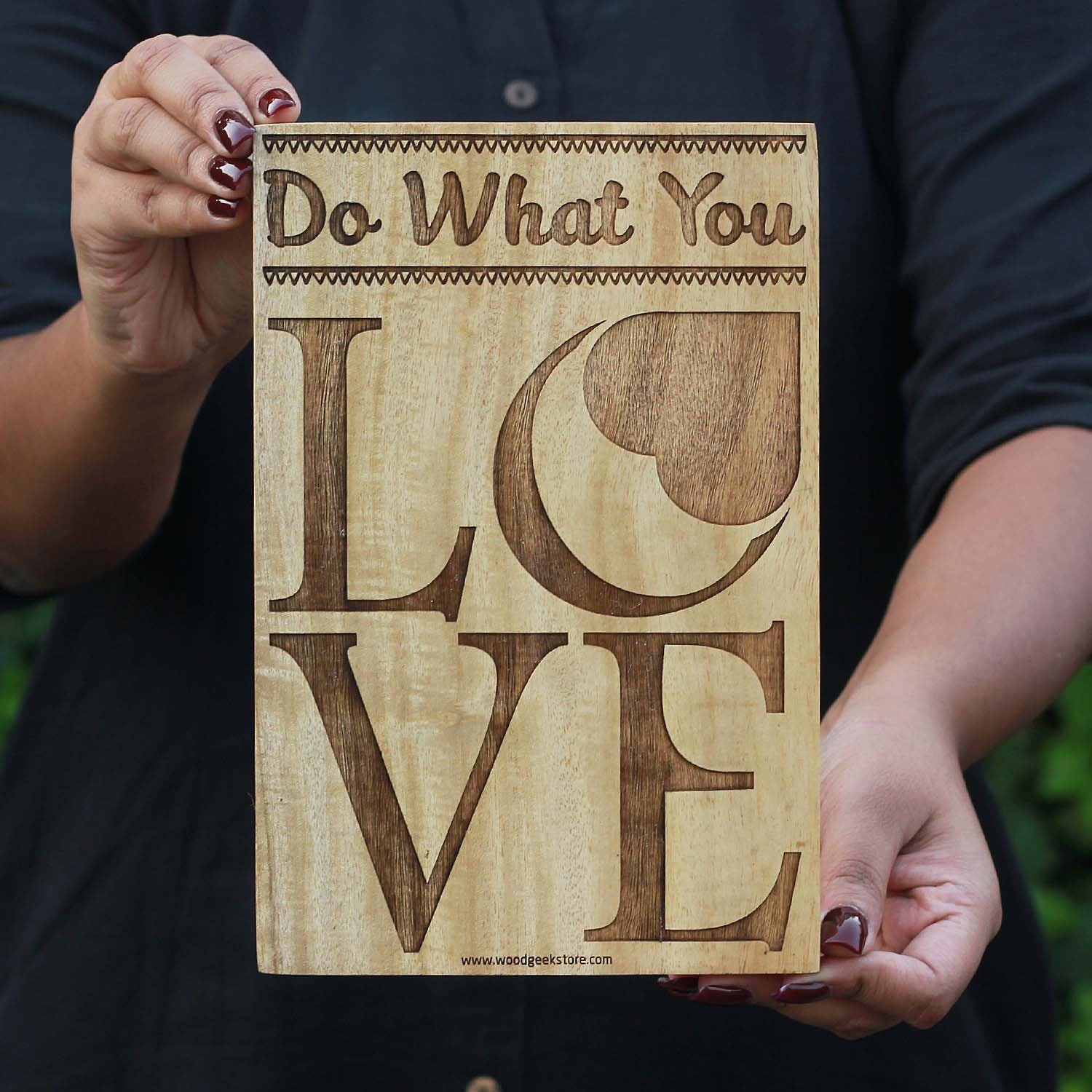 Do What You Love - Wood Sign - Wood Wall Posters - Wood Wall Art - Woodgeek Store