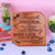 Farewell message to colleague or farewell message to a friend engraved on a wooden plaque. A custom goodbye message and farewell wishes award plaque makes the best farewell gift for employees or friends.