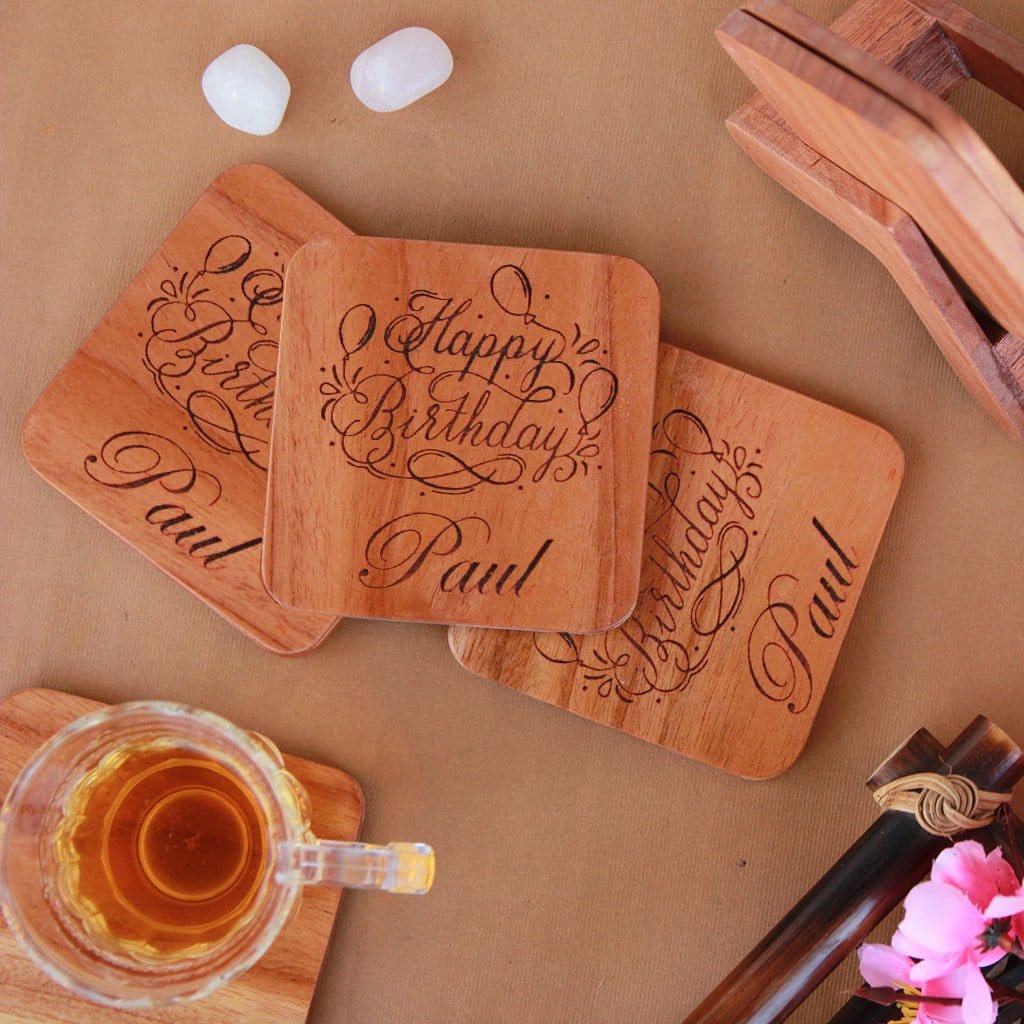 Personalized gifts shop coasters
