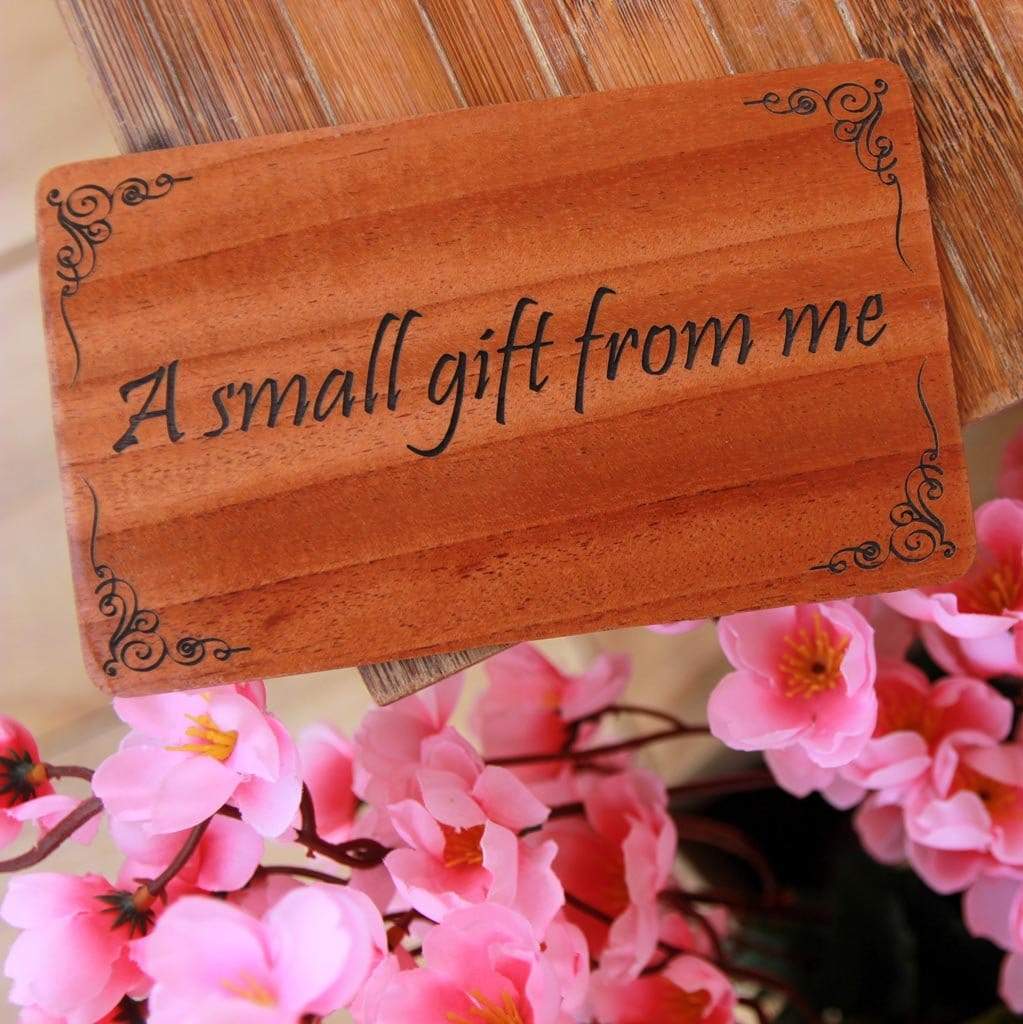 Wooden Greeting Card - Woodgeek Store