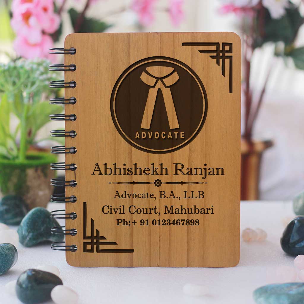 Logo Engraved Wooden Notebooks. Custom Logo Notebooks As Office Diary. These Notepads With Logo Make The Best Corporate Gifts. Looking For Gifts For Boss Or Gift Ideas For Colleagues? These Engraved Business Notebooks From The Woodgeek Store Make The Best Desk Accessories And Office Gifts.