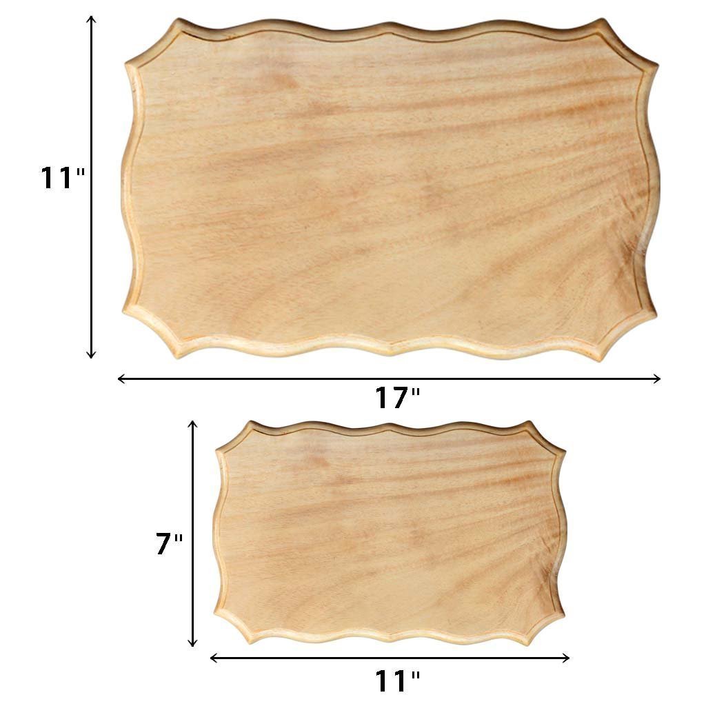 Large Wooden Certficates &amp; Small Wooden Certificate Measurement - Woodgeek Store