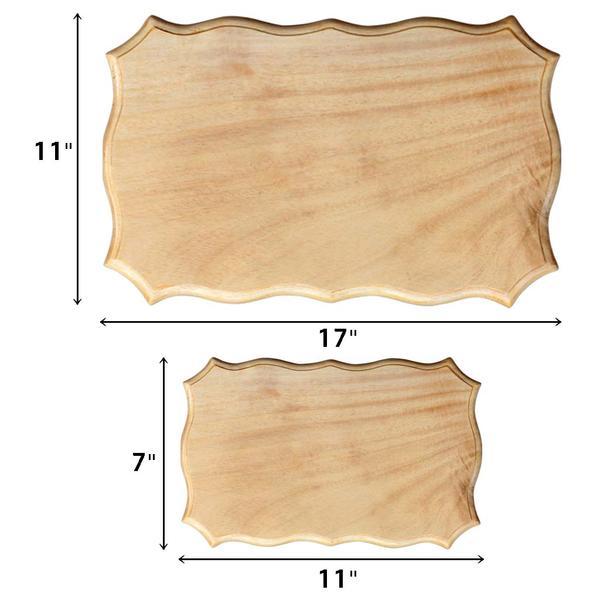 Large Wooden Signs &amp; Small Wooden Signs Measurement - Woodgeek Store