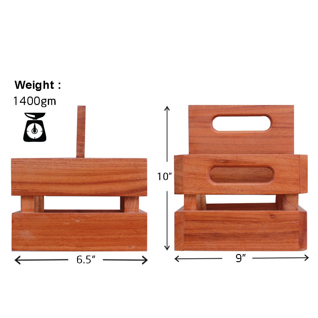 Specifications for Wooden 4 pack beer carrier - Woodgeek Store