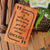 Motivational Cards & Encouragement Cards. A Set Of Personalized Wooden Cards Engraved With Inspirational Greetings. Motivational Greeting Cards.