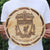 Manchester United Club Logo Round Poster - Carved Wooden Poster - Gifts for Football Fans by Woodgeek Store