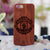 Create your own phone case at Woodgeek Store - Manchester United Wooden Phone Case - Custom Engraved Phone Case - Wooden Phone Covers for Sports Geeks 