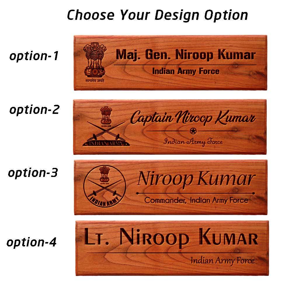 Personalized name plates for cars hotsell