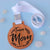 Team Mom! Sorry Dad Wooden Medal - These Wooden Medals Make Unique Gifts For Parents - This Engraved Medal Is A Perfect Mother's Day Gift
