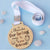 Thanks For Being My 4 am Friend Wooden Medal With Ribbon - This Is The Best Gift For Your Best Friend