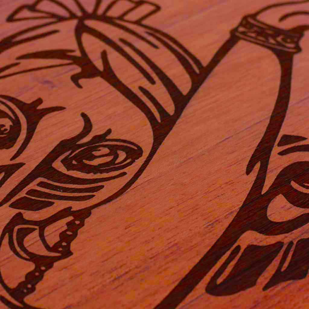 Wood engraving - The Dancing Ganesha Carved Wooden Poster by Woodgeek Store - Hindu God Wooden Artwork - Indian God Ganesh Wood Wall Hanging - Buy Wood Wall Art Decor Online 