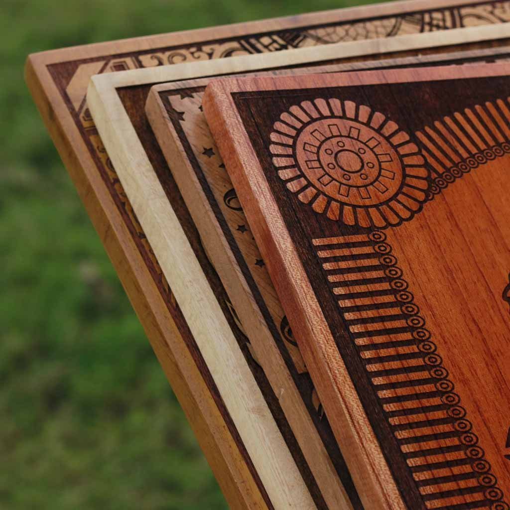 Lionel Messi Carved Wooden Poster