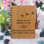 Notebook - Walk With You - Bamboo Wood Notebook