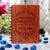 Notebook - What If I Fall? But My Darling, What If You Fly? - Bamboo Wood Notebook