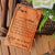 Greeting Card For Father & Fathers Day Cards: Set Of Personalized Wooden Cards
