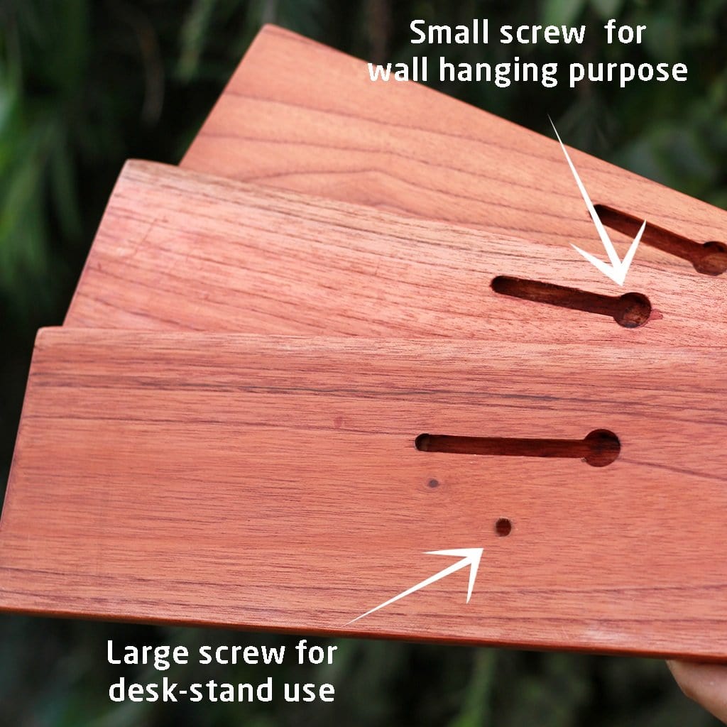 Engraved Nameplate With Screw for Wall Hanging &amp; Desk Stand Purpose by Woodgeek Store