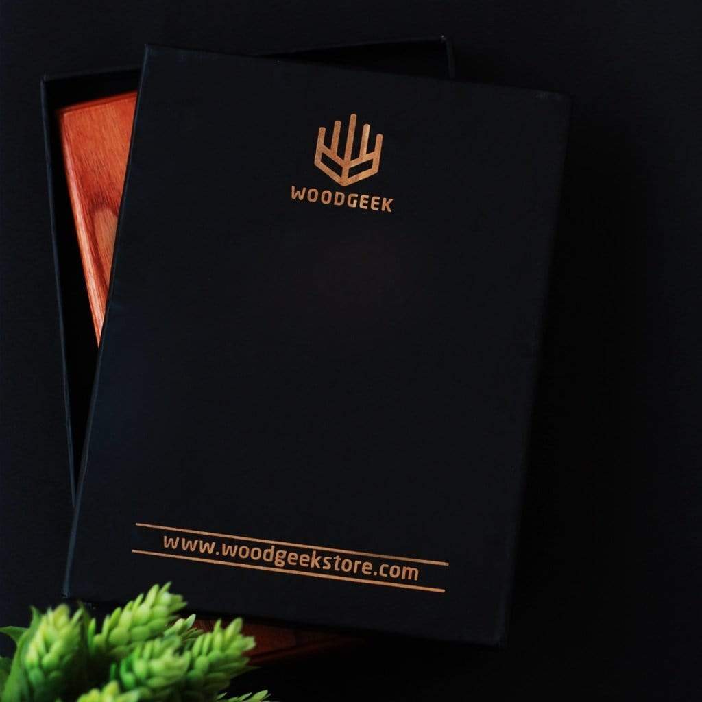 Wooden Nameplates Packaging by Woodgeek Store
