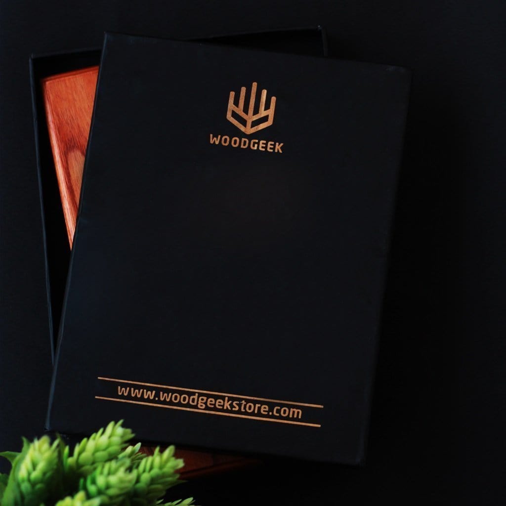 Wooden Nameplates Packaging by Woodgeek Store