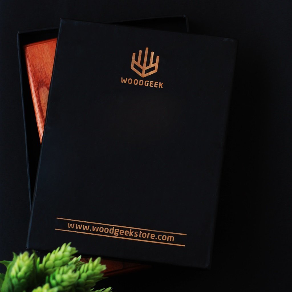 Wooden Nameplates Packaging by Woodgeek Store