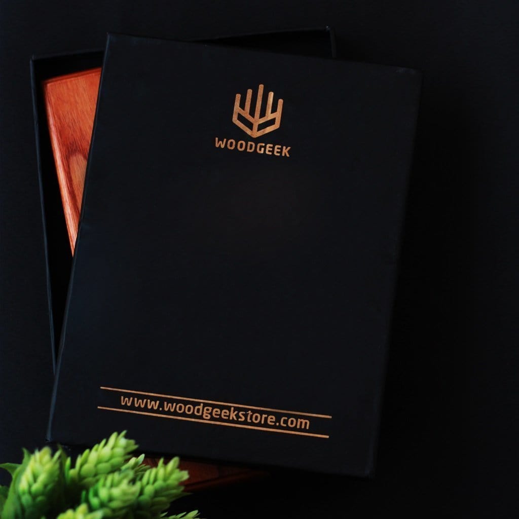 Wooden Nameplates Packaging by Woodgeek Store