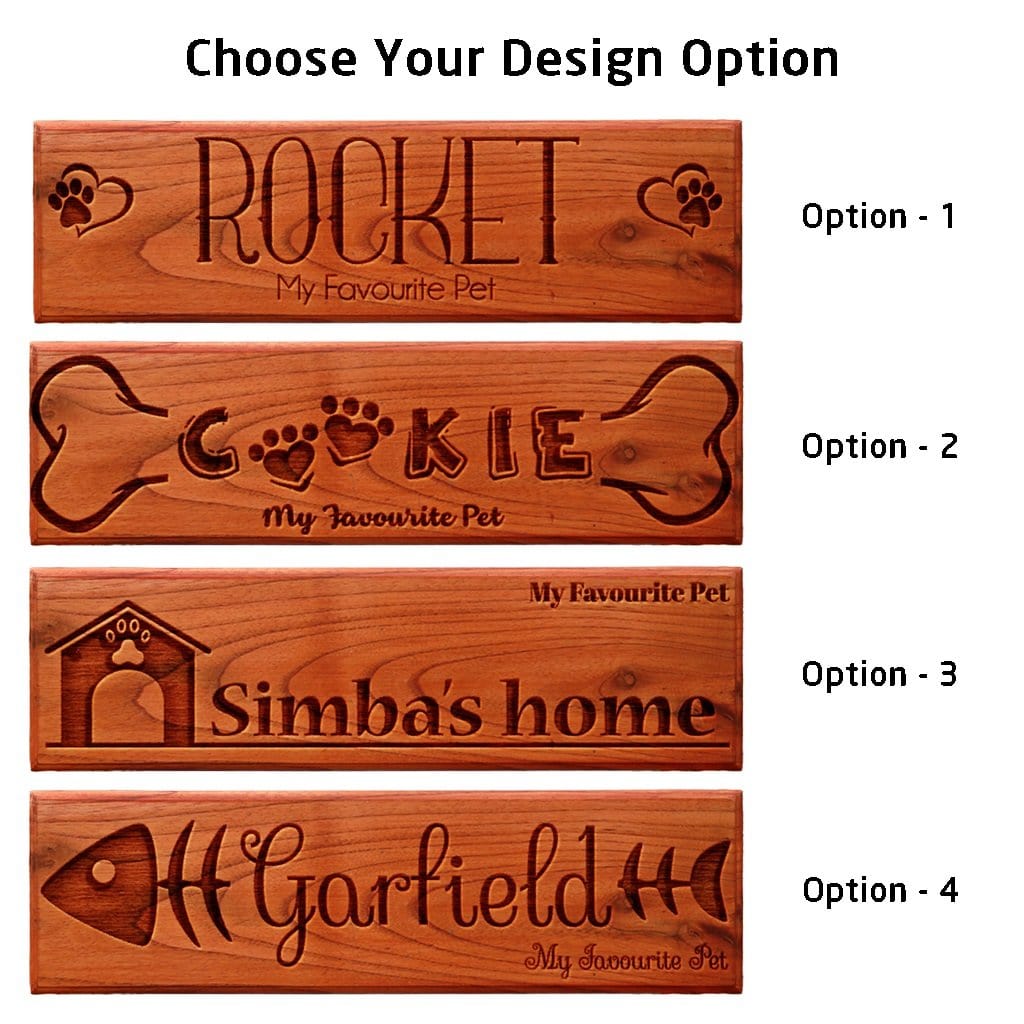 Dog nameplate best sale