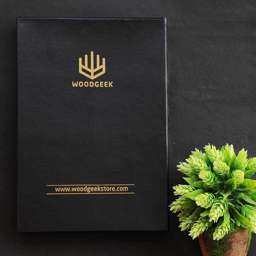 Wooden Notebook - Wooden Diary - Woodgeek Store