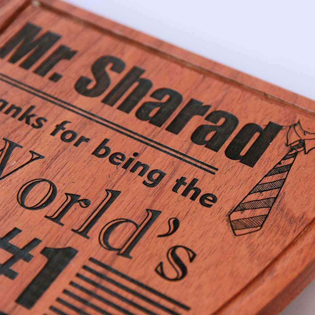 World’s #1 Boss Award | Fun & Personalized Gift for Your Awesome Boss ...
