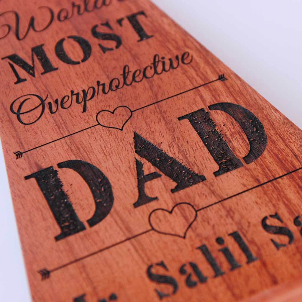 World&#39;s Most Overprotective Dad Award for Dad. This is one of the best gifts for dad, Father&#39;s Day gift or birthday gift for him.