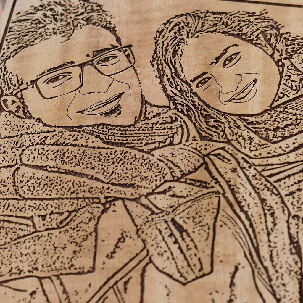 You're The Monica To My Chandler/Chandler To My Monica Wooden Frame