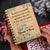 Lets Start With Forever | Personalized Anniversary Photo Wood Diary