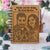 Thank You For Being The Best Mentor Personalized Wooden Notebook. This personalised diary with photo is the best gift for teachers day. This spiral notebook also makes a great birthday gift for teacher, farewell gift for teacher or thank you teacher gifts.