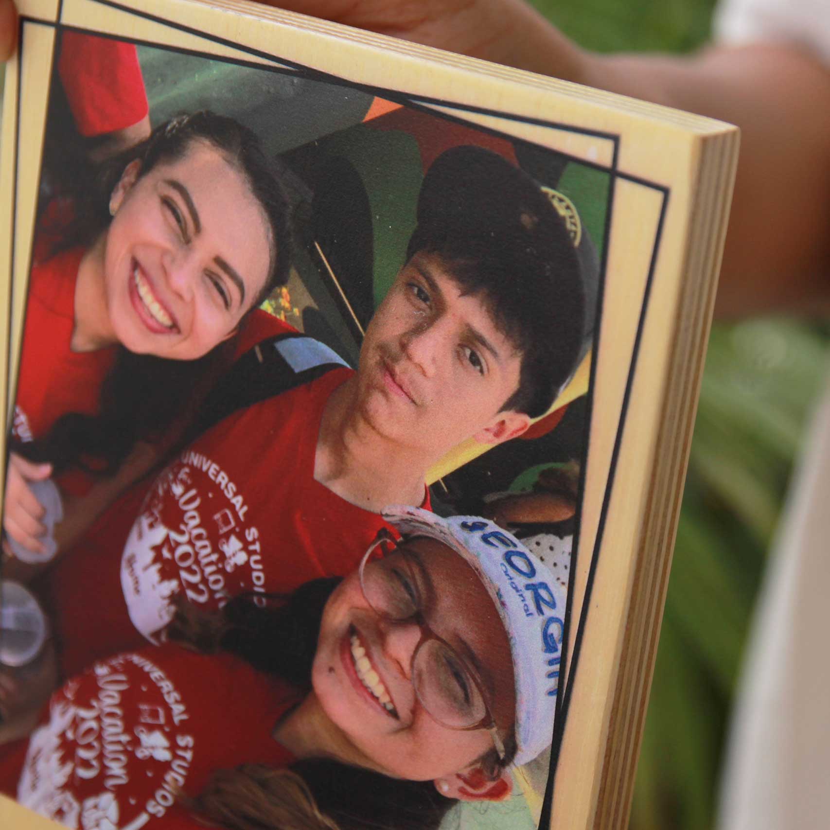 Wood Photo Block For Friends | Photo Print Gift For Friends