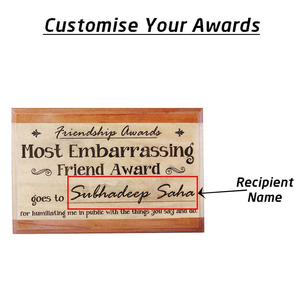 Custom Trophy - Woodgeek Store