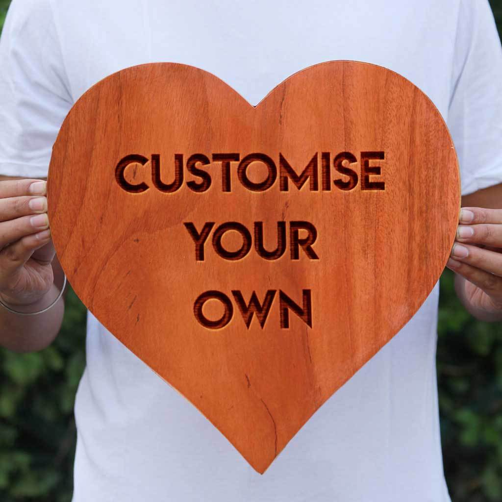 Create Your Own Carved Wooden Poster Engraved With A Photo And Quote - Woodgeek Store