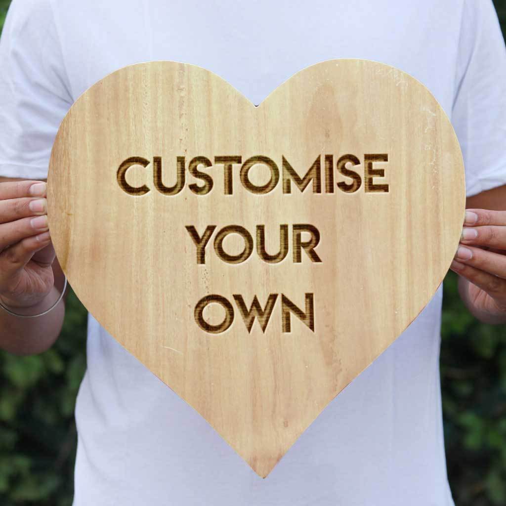 Create Your Own Carved Wooden Poster Engraved With A Photo And Quote - Woodgeek Store