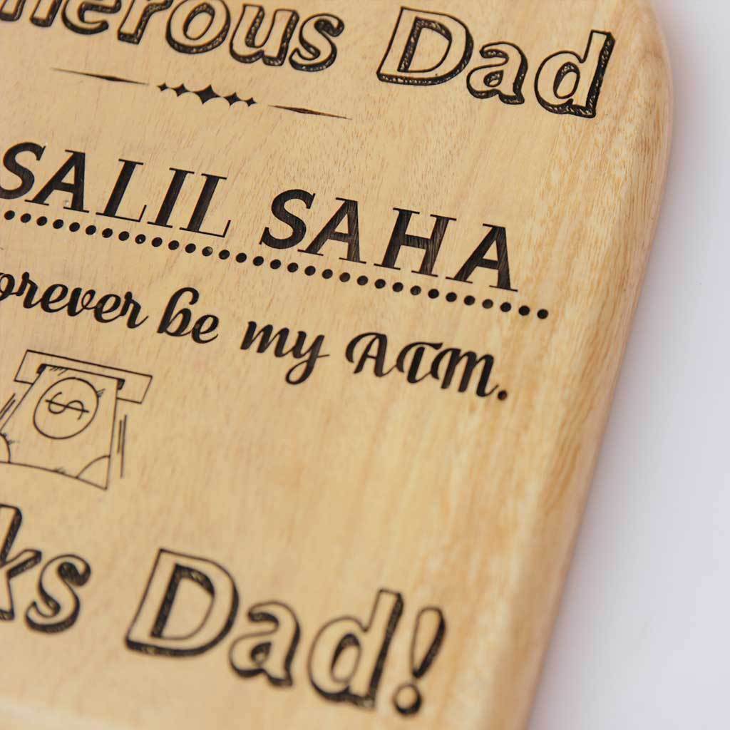World&#39;s Most Generous Dad Award Plaque. This Wooden Trophy is a unique father&#39;s day gift. This wooden plaque will also make a great birthday gift for dad.