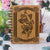 The Dancing Ganesh Personalized Wooden Notebook. This Spiral Notebook Makes The Best Ganesh Chaturthi Gifts. This Ganesha Gift Can Be Engraved With Happy Ganesh Chaturthi Wishes For Friends And Family.